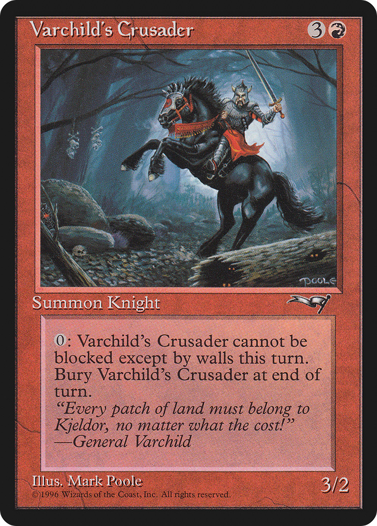 Varchild's Crusader (ALL-121) - Alliances