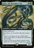 Kura, the Boundless Sky (Extended Art) (NEO-478) - Kamigawa: Neon Dynasty: (Extended Art) Foil