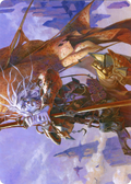 Sea Gate Banneret // Sea Gate Banneret (AZNR-043) - Zendikar Rising Art Series (Borderless) Foil