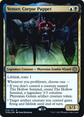 Venser, Corpse Puppet (PRE-219) - Phyrexia: All Will Be One Promos Foil