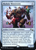 Modular Monstrosity (LIST-155/216) - The List (Unfinity Foil Edition) Foil