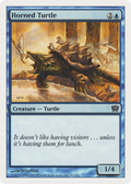 Horned Turtle (9ED-081) - 9th Edition