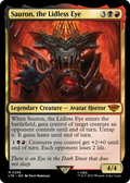 Sauron, the Lidless Eye (LTR-288) - The Lord of the Rings: Tales of Middle-earth Foil