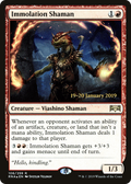 Immolation Shaman (PRE-106) - Ravnica Allegiance Promos Foil