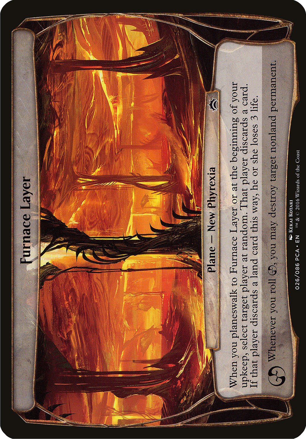 Furnace Layer (Planechase Anthology) (OVER-026) - Planechase Anthology Planes