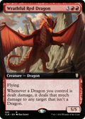 Wrathful Red Dragon (Extended Art) (CLB-585) - Commander Legends: Battle for Baldur's Gate: (Extended Art)