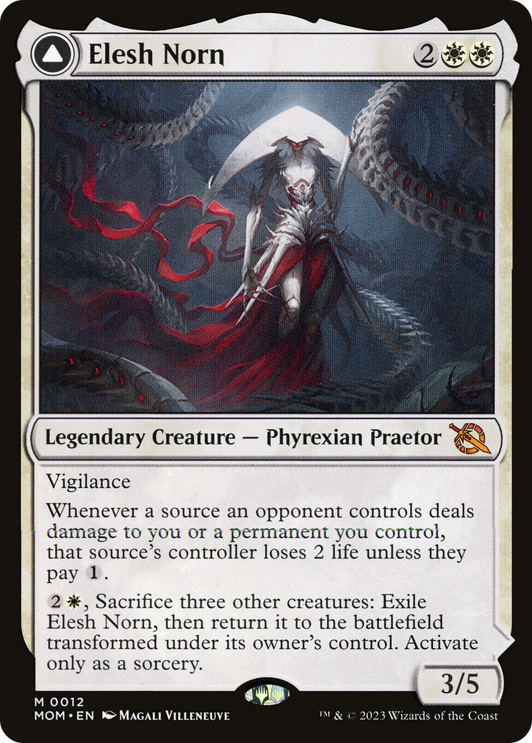 Elesh Norn (MOM-012) - March of the Machine Foil