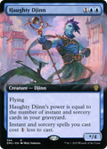 Haughty Djinn (Extended Art) (DMU-394) - Dominaria United: (Extended Art) Foil