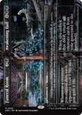 Funeral Room // Awakening Hall (Borderless) (DSK-338) - Duskmourn: House of Horror Foil