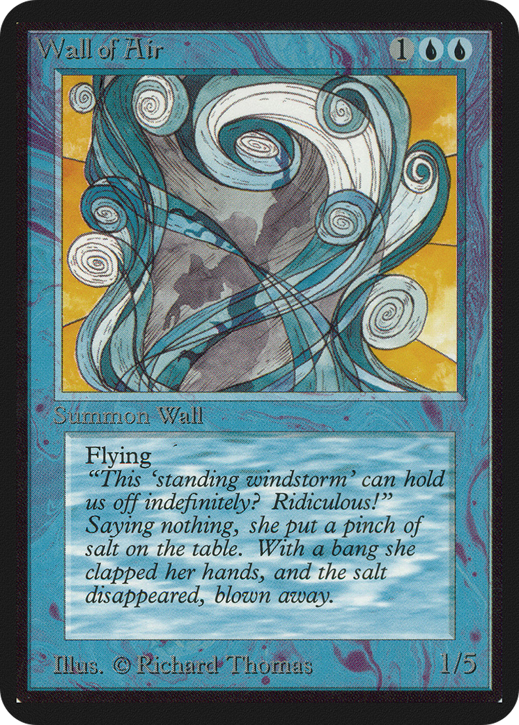 Wall of Air (LEA-) - Limited Edition Alpha
