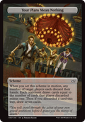Your Plans Mean Nothing (Full Art) (A:DSC-367) - Duskmourn: House of Horror Commander