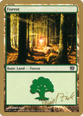 Forest (347) - 2003 Daniel Zink (8ED) (WCD-) - World Championship Decks 2003