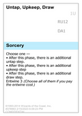 Untap, Upkeep, Draw (UNK-RU12) - Unknown Event