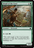 Druid of the Cowl (FDN-554) - Foundations Foil