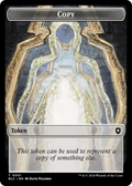 Copy (TBLC-001) - Bloomburrow Commander Tokens Foil