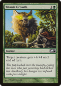 Titanic Growth (M12-198) - Magic 2012 Foil