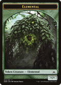 Elemental Token (Green) (OGW-010) - Oath of the Gatewatch Tokens