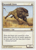 Savannah Lions (9ED-041) - 9th Edition Foil