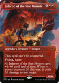 Inferno of the Star Mounts (Borderless) (AFR-293) - Adventures in the Forgotten Realms Foil