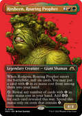 Rosheen, Roaring Prophet (Borderless) (MH3-380) - Modern Horizons 3 Foil
