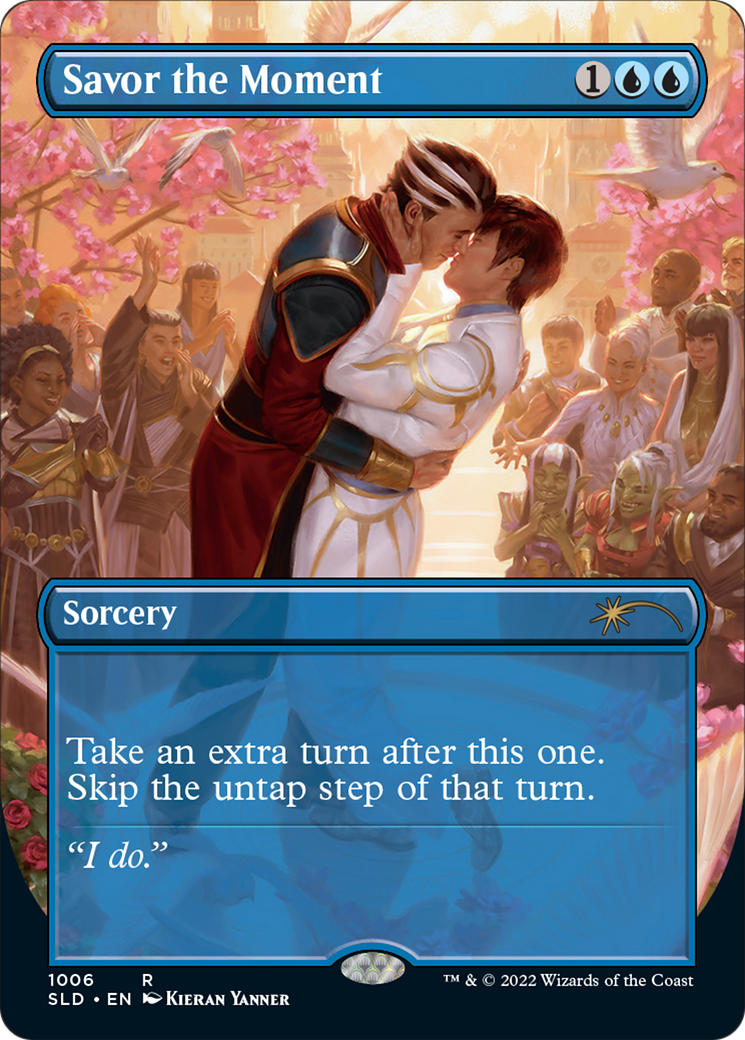 Savor the Moment (SLD-1006) - Secret Lair Drop (Borderless) Foil