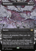 Damnation (Borderless) (2X2-353) - Double Masters 2022 Foil