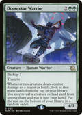 Doomskar Warrior (PPMOM-185) - March of the Machine Promos Foil