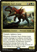 Gishath, Sun's Avatar (XLN) (PRE-222S) - Ixalan Promos Foil