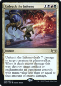 Unleash the Inferno (PRE-229) - Streets of New Capenna Promos Foil
