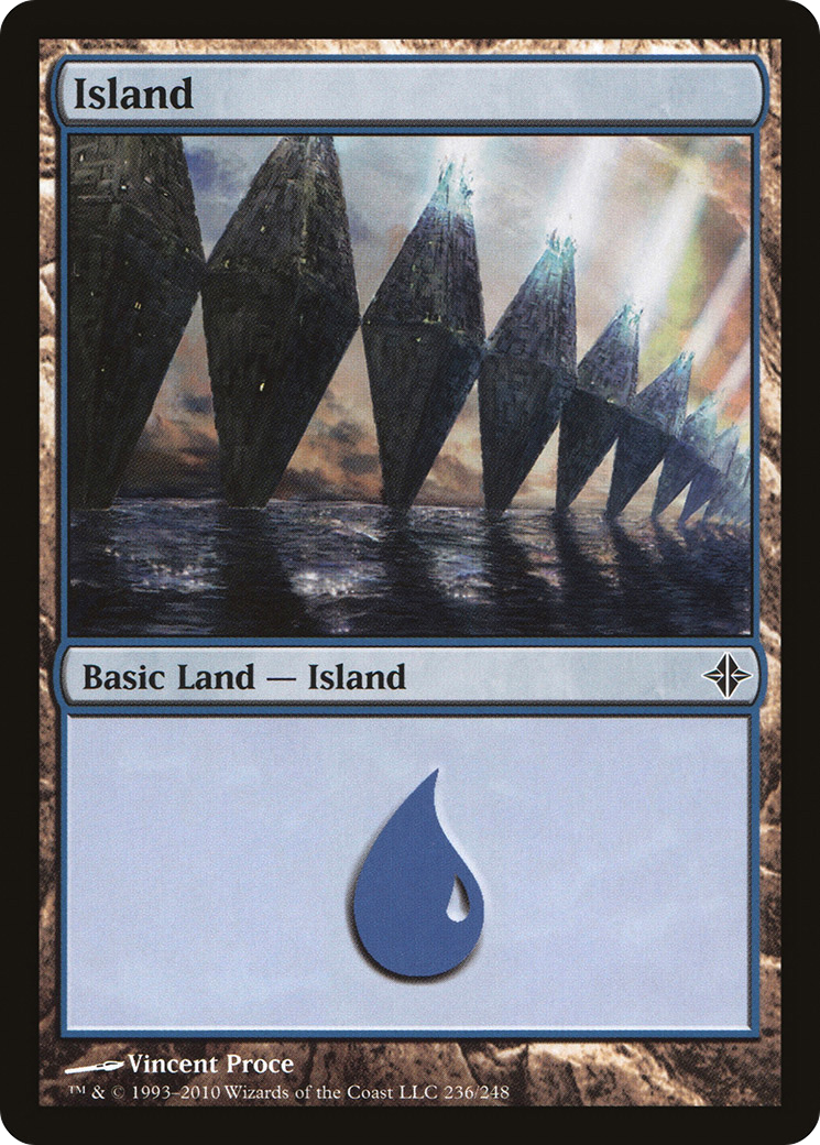 Island (236) (ROE-236) - Rise of the Eldrazi