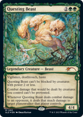 Questing Beast (Halo Foil) (SLD-1263) - Secret Lair Drop: (Showcase) Foil