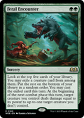 Feral Encounter (WOE-169) - Wilds of Eldraine