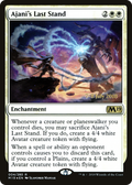 Ajani's Last Stand (PRE-004) - Core Set 2019 Promos Foil
