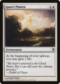 Ajani's Mantra (DDH-022) - Duel Decks: Ajani vs. Nicol Bolas