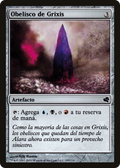 Obelisk of Grixis (Spanish) - "Obelisco de Grixis" (PS11-195) - Salvat 2011