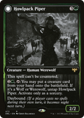 Howlpack Piper (DBL-472) - Innistrad: Double Feature: (Double Faced Transform) Foil