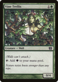 Vine Trellis (8ED-287) - 8th Edition Foil