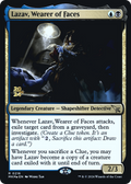 Lazav, Wearer of Faces (PRE-216) - Murders at Karlov Manor Promos Foil