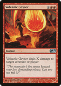Volcanic Geyser (M13-154) - Magic 2013 Foil