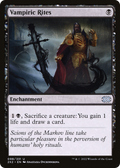 Vampiric Rites (2X2-098) - Double Masters 2022 Foil