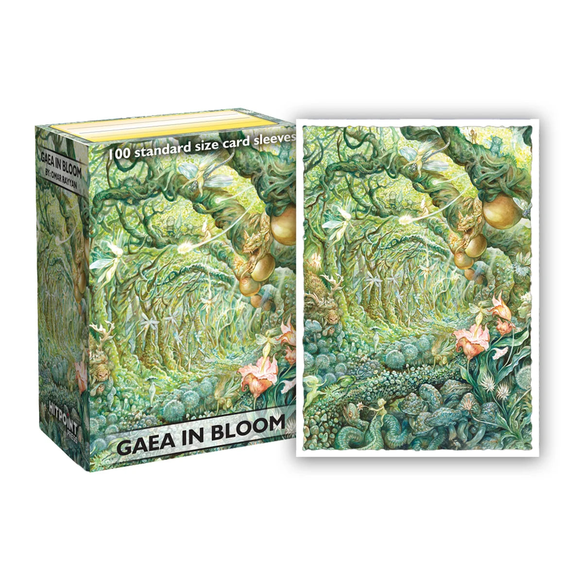 Sleeves: Dragon Shield: Gaea in Bloom: Omar Rayyan (60)