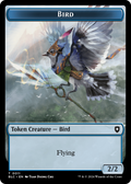 Bird (TBLC-011) - Bloomburrow Commander Tokens