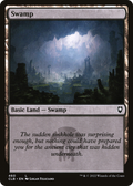 Swamp (460) (CLB-460) - Commander Legends: Battle for Baldur's Gate Foil