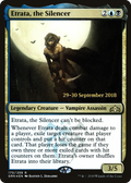 Etrata, the Silencer (PRE-170) - Guilds of Ravnica Promos Foil