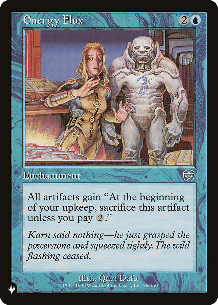 Energy Flux (LIST-78/350) - The List