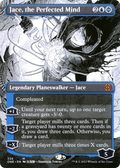 Jace, the Perfected Mind (Borderless) (ONE-336) - Phyrexia: All Will Be One: (Showcase) Foil