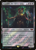 Szarekh, the Silent King (Surge Foil) (40K-001) - Warhammer 40,000 Commander Foil