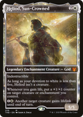 Heliod, Sun-Crowned (Showcase) (THB-259) - Theros Beyond Death: (enchantment, Showcase)