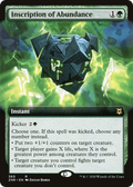 Inscription of Abundance (Extended Art) (ZNR-360) - Zendikar Rising: (Extended Art) Foil