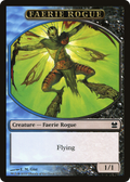 Faerie Rogue Token (Blue/Black) (MMA-014) - Modern Masters Tokens